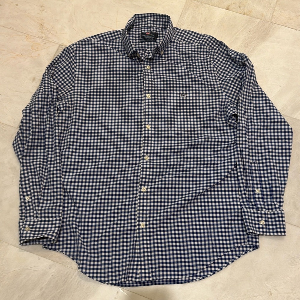 Men’s L Vineyard Vines performance Oxford